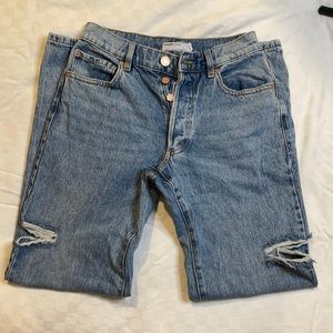 Garage wide leg boyfriend 👖